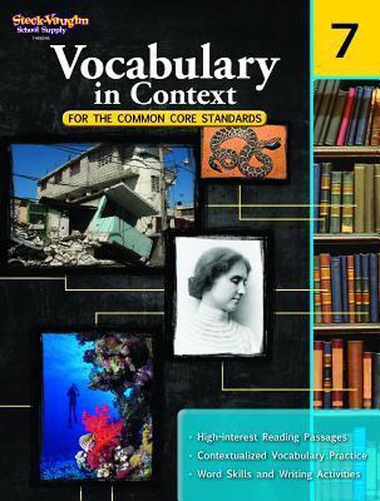 Vocabulary in Context Workbook Grade 7 - cover