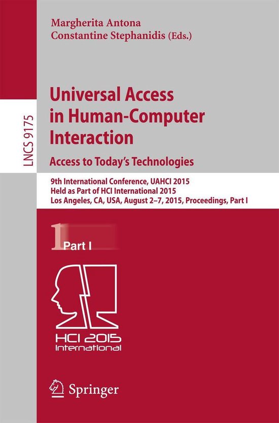 Springer Nature Proceedings Computer Science 1 - Universal A ... - cover