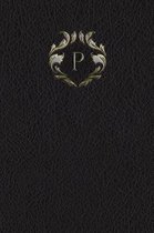 Monogram P Notebook