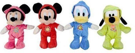 Pluche Disney baby Donald Duck 25 cm bol