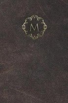 Monogram  M  Notebook