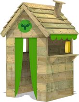 FATMOOSE Speelhuis BeetleBox - Beleef de mooiste avonturen in dit speelhuis met toonbank en schoorsteen