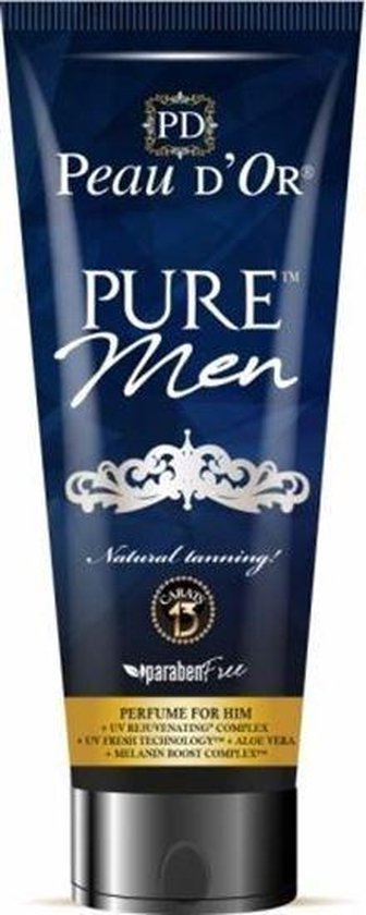 Zonnebank Lotion Peau D'or Pure Men