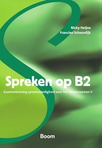 Boek cover Spreken op B2 van Nicky Heijne