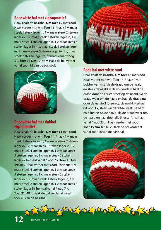 Kerstballen haken