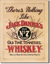 Metalen Jack Daniels Wandbord 'There's nothing like...'