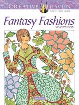 Creative Haven Fantasy Fashions Coloring Book