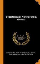 Department of Agriculture in the War