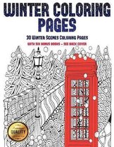 30 Winter Scene Coloring Pictures to Color