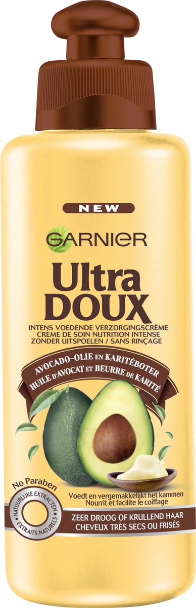 Garnier Ultra Doux Avocado Oil 200ml crème capillaire Unisexe | bol.com