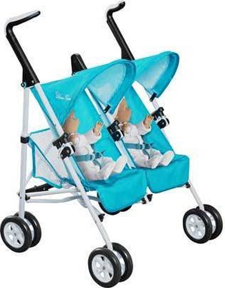 Madison Modderig Loodgieter Silver Cross junior collection - twin buggy duo poppenwagen | bol.com