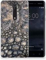 Nokia 5 Uniek TPU Hoesje Krokodillenprint
