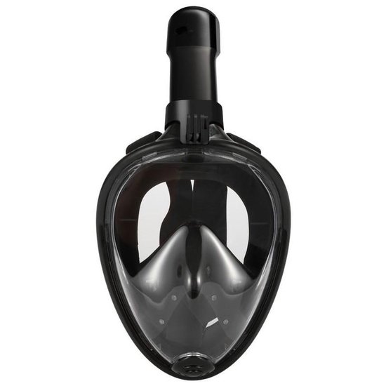 commentaar voeden viering Duikmasker Full Face Black Duikbril Zwart L / XL | bol.com