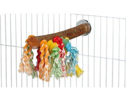 Papegaaien speelgoed - Quapas! Bird Toy ‘Fun-Perch’ - Zitstok Papegaai -