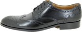 Stravers - Pointure 38 Brogue Chaussures pour hommes noires. Neat Business Shoes Petites pointures