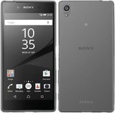 Sony Xperia Z5 Premium hoesje dark Silicone Case Transparant