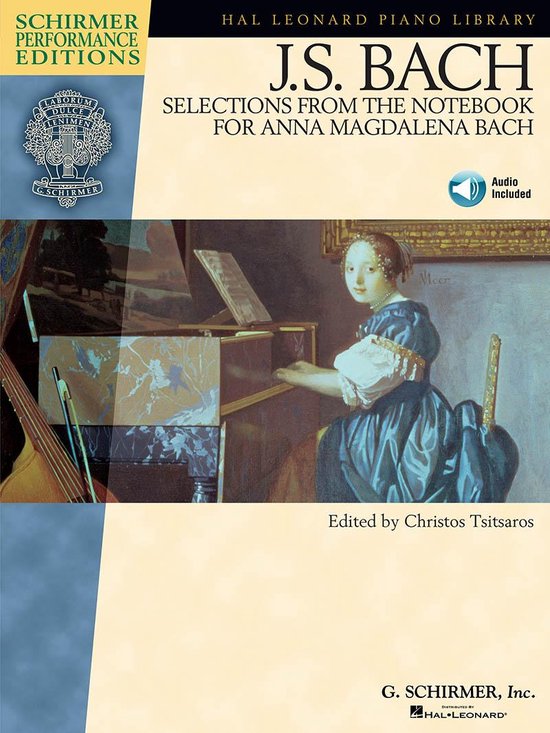 J.S. Bach - Selections from The Notebook for Anna Magdalena  ... - cover