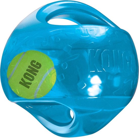 Kong Jumbler Ball - Assorti - M/L - Hondenspeelgoed - Ø14 cm
