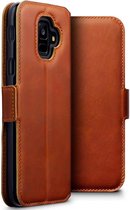 Samsung Galaxy A6 2018 hoesje - CaseBoutique - Cognac - Leer