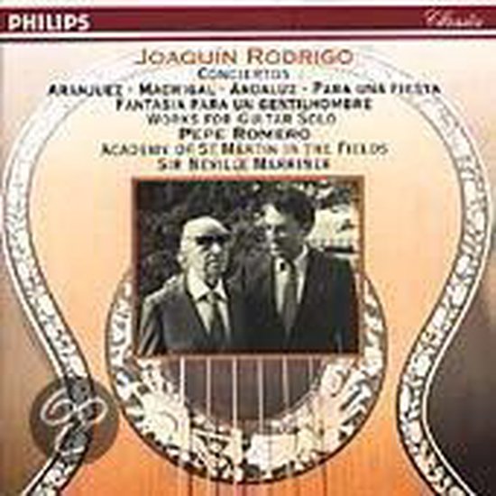 Rodrigo: Conciertos, Works fo solo guitar / Romero