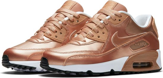 Nike Air Max 90 SE Leather - Maat 36 - Unisex - roze |
