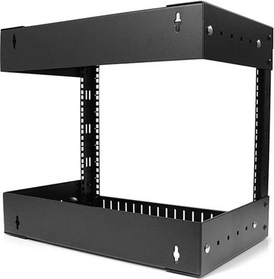 VEVOR 9U Open Frame Server Rack, 23-40 Verstelbare Diepte, Vrijstaand