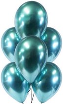 Set van 10 Metallic Ballonnen Groen | Latex Ballonnen | Feesten & Partijen