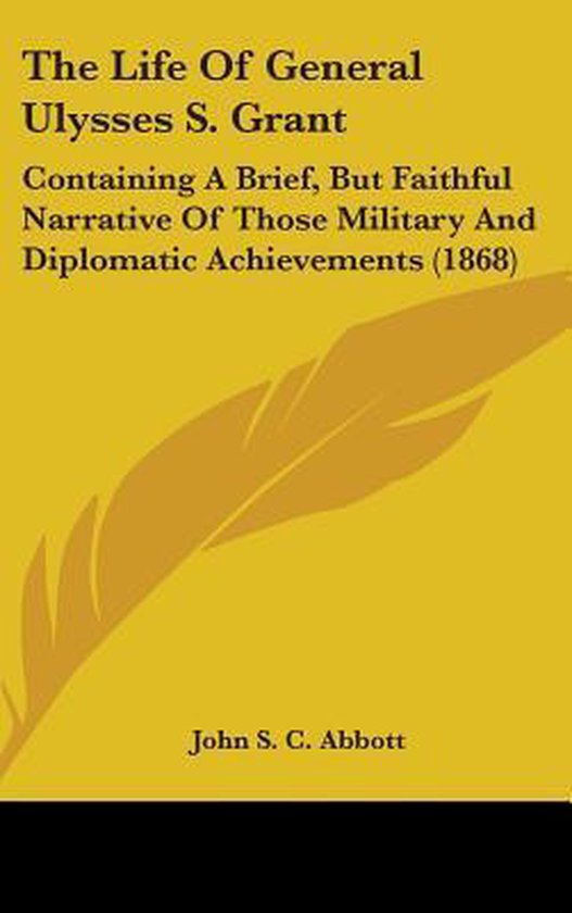 The Life of General Ulysses S. Grant - cover