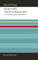 Reclam Bibliothek - Auf der Suche nach der verlorenen Zeit. Band 2: Im Schatten junger Mädchenblüte