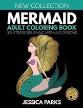 Mermaid Adult Coloring Book