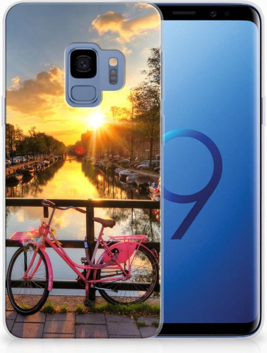Samsung Galaxy S9 Siliconen Back Cover Amsterdamse Grachten