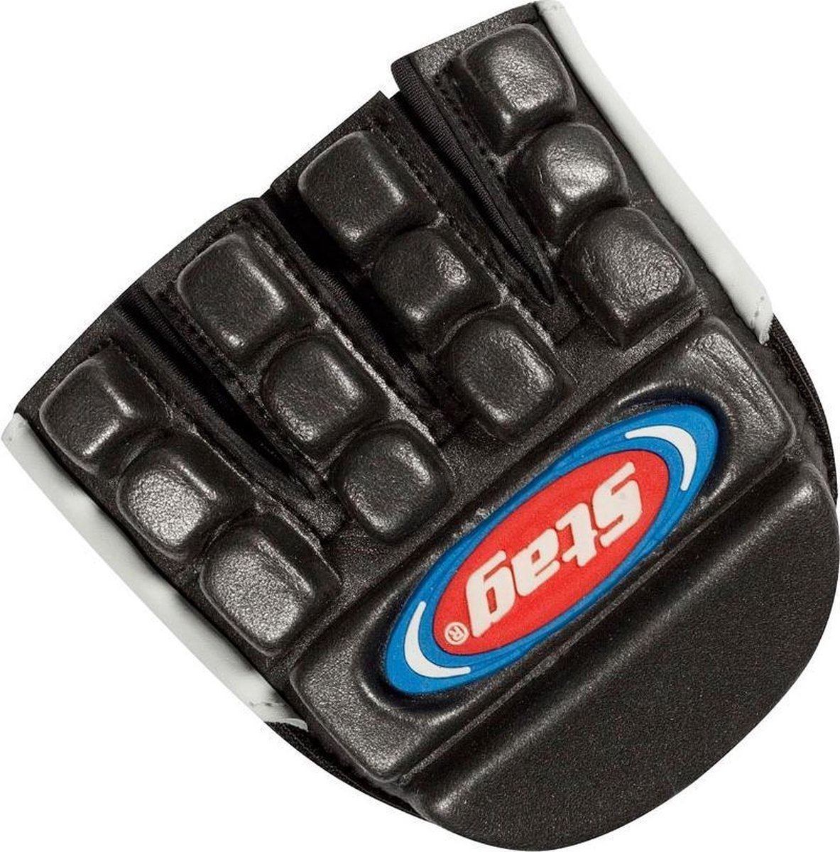 Stag Mini Bone Protector Jr. - Veldhockeyhandschoen - Links - Maat XS - Zwart