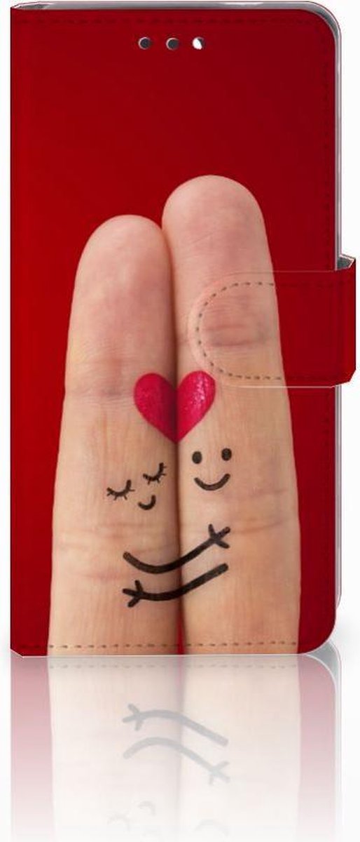 Nokia 3.1 (2018) Wallet Case met Pasjes Liefde - Origineel Romantisch Cadeau