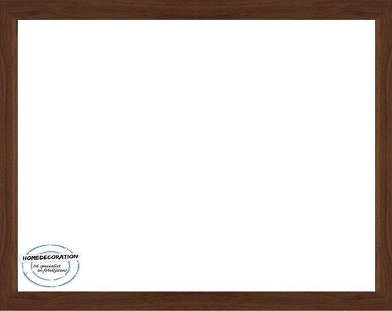 Homedecoration Misano - Cadre photo - Format photo - 48 x 84 cm - Marone Bicolor
