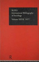 Ibss: Sociology: 1977 Vol 27