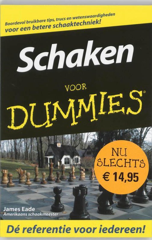 Schaken Voor Dummies - cover