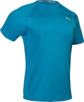 Under Armour - Speed Stride SS - Hardloop Shirt - S - Blauw