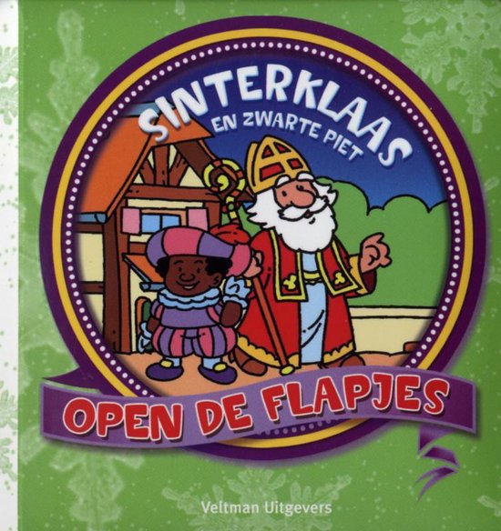 Cover van het boek 'Sinterklaas en Zwarte Piet'