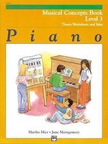 Alfred's Basic Piano Library Musical Concepts, Bk 3