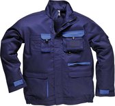 Portwest Contrast Jacket, Navy/Royal, Maat M