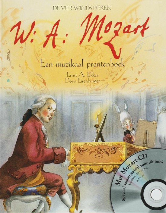 Cover van het boek 'Mozart + CD' van E.A. Ekker en S. Brunhart