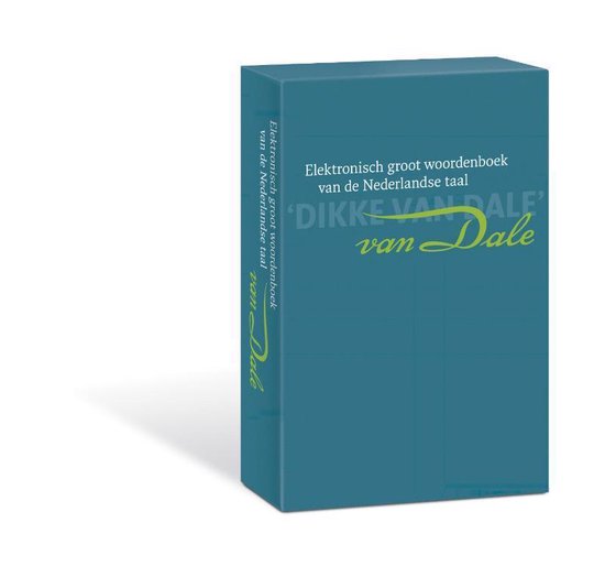 Van Dale elektronisch groot woordenboek van de Nederlandse taal 14.9 |  9789460770890 |... | bol