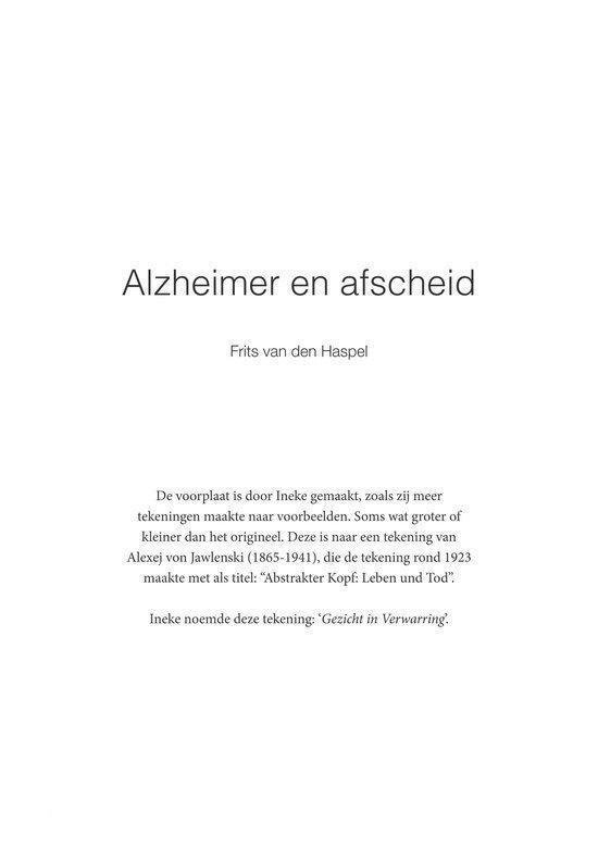 Alzheimer en afscheid