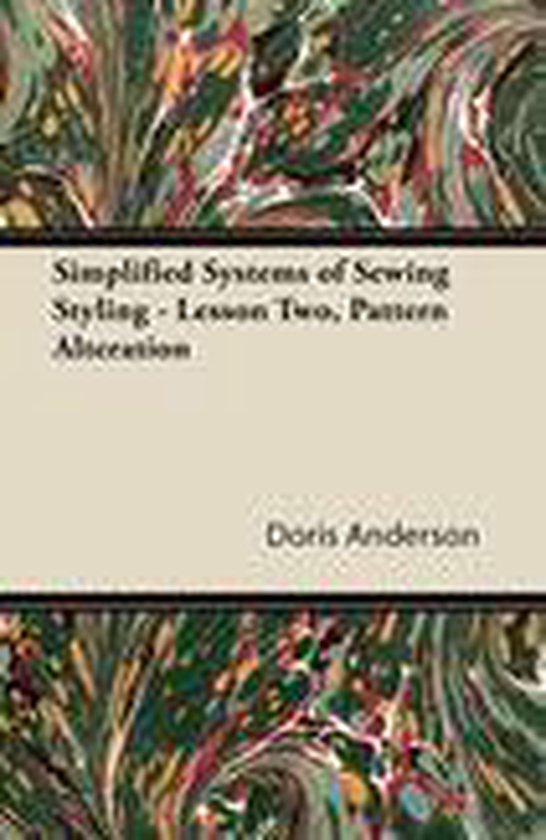 Simplified Systems of Sewing Styling - Lesson Two, Pattern A ... - cover