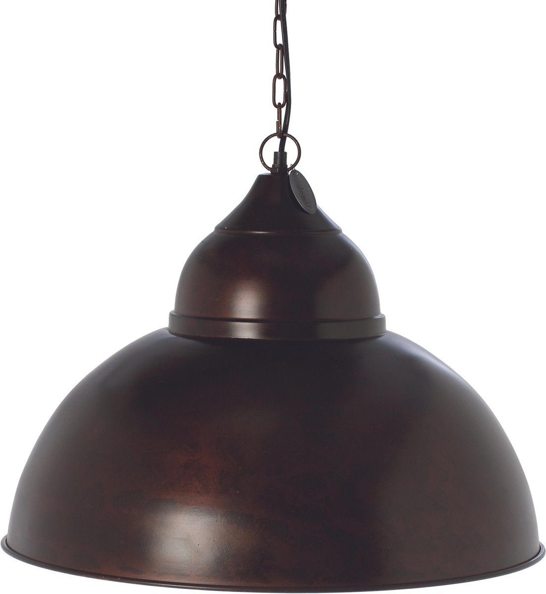 Afspraak Centrum verkoopplan Hanglamp Milton bronze 51cm | bol.com