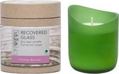 FT 515117 Candle Recovered Glass Green C