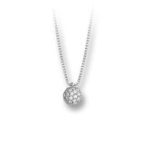 Huiscollectie 4016400 Gouden collier zirkonia