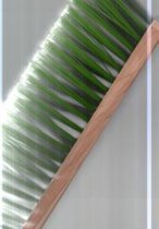 stal of straatbezem/ borstel 35 cm 4 stuks groen