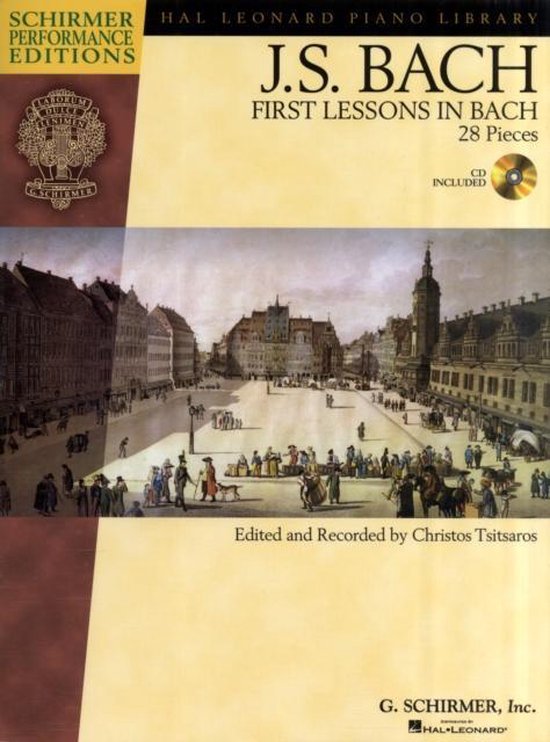 First Lessons In Bach - cover