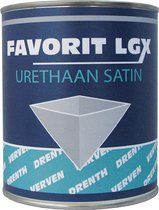 Drenth Favorit LGX Urethaan Satin Mergelwit G0.05.85 1 liter